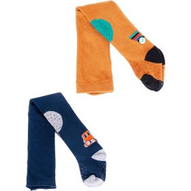 Yo Mustár-kék tripla ABS harisnyanadrág baba szett