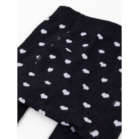 Yo Szíves fekete baba harisnyanadrág