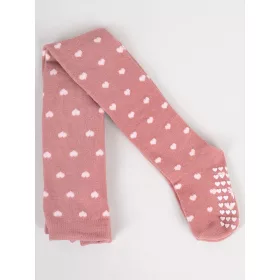 Yo Szíves mályva ABS baba harisnyanadrág