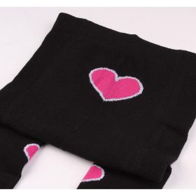 Yo Szíves fekete ABS baba harisnyanadrág