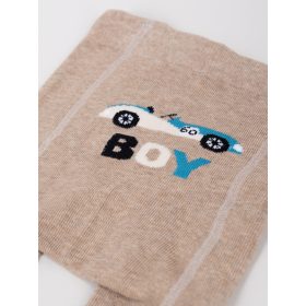 Yo Versenyautós bézs tripla ABS baba harisnyanadrág