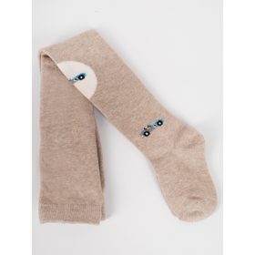 Yo Versenyautós bézs tripla ABS baba harisnyanadrág