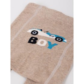 Yo Versenyautós bézs tripla ABS baba harisnyanadrág