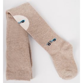 Yo Versenyautós bézs tripla ABS baba harisnyanadrág