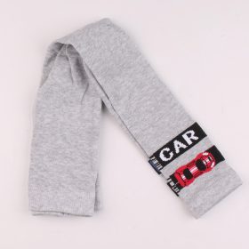 Yo Autós szürke lábfej nélküli kisfiú harisnya