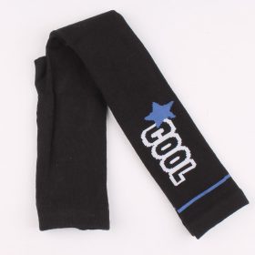 Yo Cool fekete lábfej nélküli kisfiú harisnya