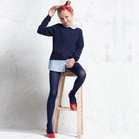 Yo Sötétkék 40 den nylon lány harisnya