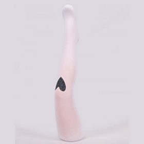 Yo Fekete szíves fehér lány harisnya