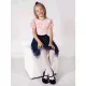 Yo Szíves fehér 40 denes nylon lány harisnya