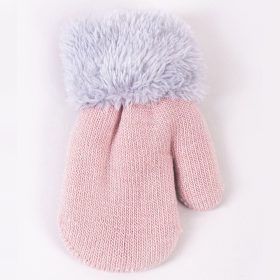 Yo Púder-szürke vastag lány kesztyű