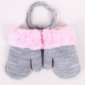 Yo Szürke-puncs baba kesztyű