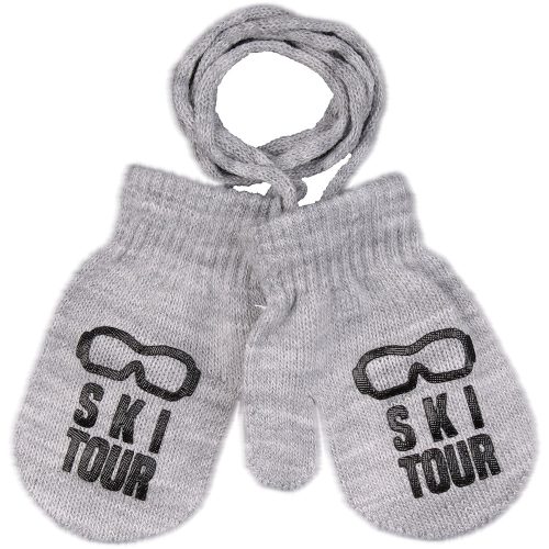 Yo Ski tour szürke baba kesztyű