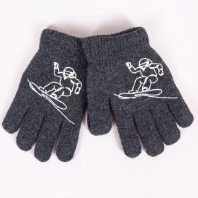 Yo Snowboard grafit vastag fiú kesztyű