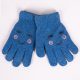 Yo Smile kék vastag lány kesztyű