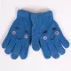 Yo Smile kék vastag lány kesztyű