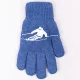 Yo Síelős kék vastag fiú kesztyű