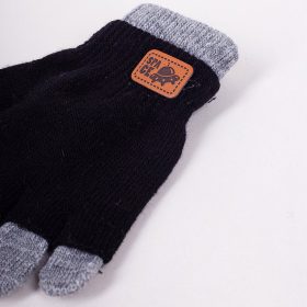 Yo Fekete-szürke 2:1 fiú kesztyű