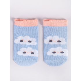 Yo Nyuszis-felhős baba zokni szett