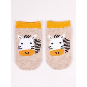 Yo Autós-zebrás baba zokni szett