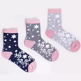 Yo Hópelyhes karácsonyi lány zokni szett