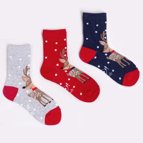 Yo Őzikés karácsonyi lány zokni szett