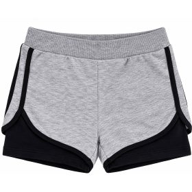 Yo Szürke-fekete lány short