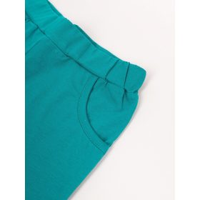 Yo Türkizzöld zsebes lány short