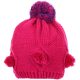 Yo Bojtos fukszia kislány sapka