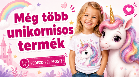 unikornis kislány ruha, cipő, kiegészítő